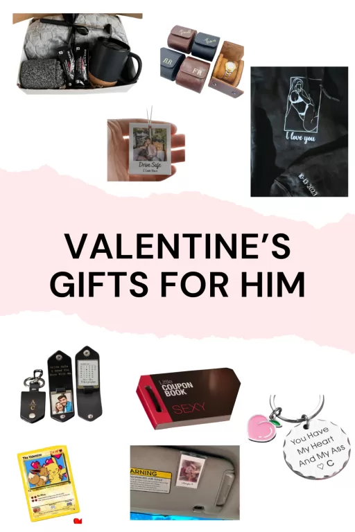 Images of 10 valentine's day gifts for him.