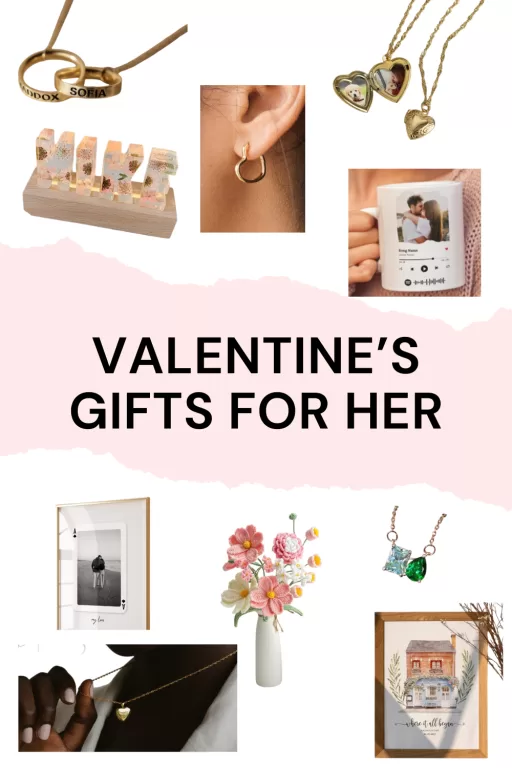 Images of 10 valentine's day gifts for her.